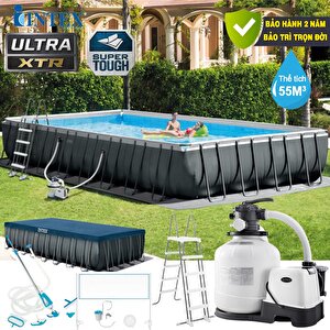 İntex 26378 975x488x132cm Ultra Xtr Prefabrik Aile Havuzu Deluxe Set