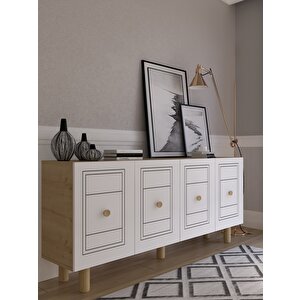 Dari̇odh (kb150) Bohem Konsol Safirmeşe-Beyaz Safirmeşe-Beyaz