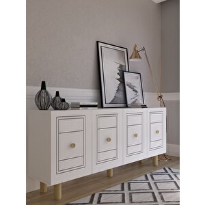 Dari̇odh (kb150) Bohem Konsol Beyaz Beyaz