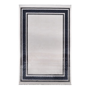 Halı Diamond 1016 Mavi Serisi Akrilik Salon Oturma Yatak Odası Halısı 160x230 cm