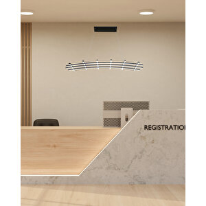 Led Avize Sarkıt Aether II 120x40 Cm 108 Watt