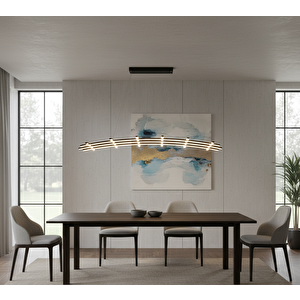 Voxlamp Led Avize Sarkıt Aether II 120x40 Cm 108 Watt