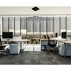 Led Avize Sarkıt Aether 70*70 Cm 100 Watt