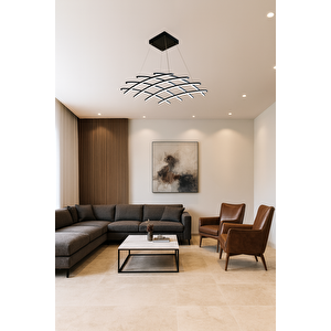 Led Avize Sarkıt Aether 70*70 Cm 100 Watt