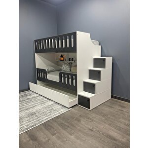 Astana Tamamı Mdf Yavrulu Seyyar Merdivenli  Ranza Kurulum Hizmeti M3 Ab