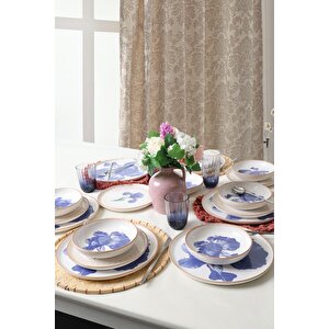 Brush & Bloom Yemek Takımı 18 Parça 6 Kişilik 22957-58