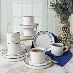 Daphne Stackable Çay Takımı 12 Parça 6 Kişilik 22921-24