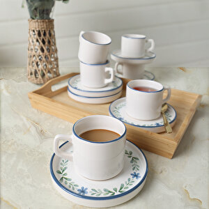 Daphne Stackable Çay Takımı 12 Parça 6 Kişilik 22921-24