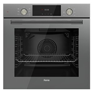Ferre Flameart Sc Serisi Gri Set (sc408-wfa + Qms63cpr +d065 ) - 65 Cm'lik Kare Döküm Izgara-wok