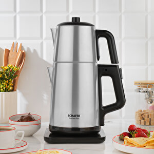 Teaform Plus Paslanmaz Çay Makinesi-inox