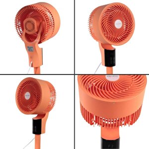Baleno Sf 8 Baac 3d Salınım 20 Cm. Uzaktan Kumandalı Vantilatör - Apricot Crush