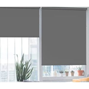 Antrasit Mat Stor Perde 160x200 cm