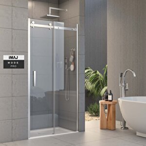 Pro Mode İki Duvar Arası 1 Sabit 1 Sürgü Duşakabin  H:190 153 153 cm