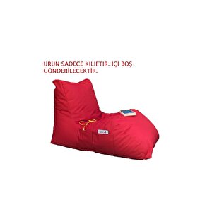 Armutland Daybed Armut Koltuk Kilifi Kirmizi ( Ürün Sadece Kiliftir. İçi̇ Boş Gönderi̇lecekti̇r. )