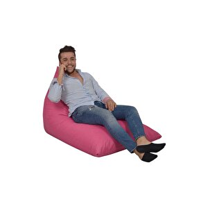 Pembe Şezlong Armut Koltuk