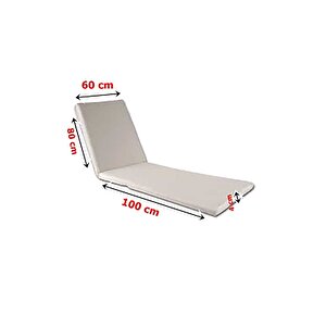 Şezlong Minder Kılıfı ( Süngersi̇zdi̇r. Sadece Diş Kumaş  Gönderi̇lecekti̇r )