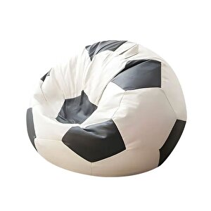 Suni̇ Deri̇ Çocuk Puf Futbol Topu Armut Koltuk