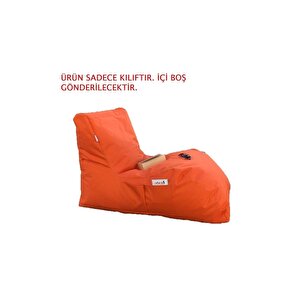 Armutland Daybed Armut Koltuk Kilifi Turuncu ( Ürün Sadece Kiliftir. İçi̇ Boş Gönderi̇lecekti̇r. )