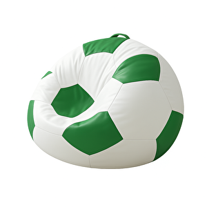 Suni̇ Deri̇ Çocuk Puf Futbol Topu Armut Koltuk