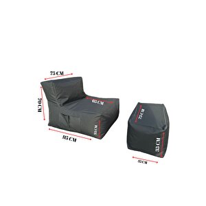 Xxl Armut Koltuk Ve Ayakucu Pufu