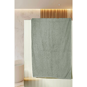Banyo Havlusu 90x150 Cm %100 Pamuklu Otel Havlusu Gramajlı 600 Gr Gri