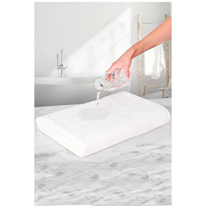 Otel Banyo Havlusu %100 Pamuklu 90x150 Cm Beyaz 16/1 Aksoft 610 Gr