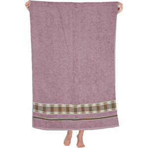 Naturasoft %100 Pamuk Banyo Hamam Havlusu 70x140 Cm Mor Mor