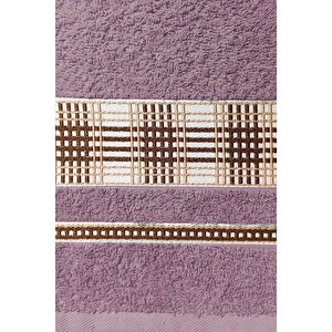 Naturasoft %100 Pamuk Banyo Hamam Havlusu 70x140 Cm Mor Mor