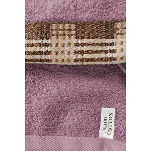 Naturasoft %100 Pamuk Banyo Hamam Havlusu 70x140 Cm Mor
