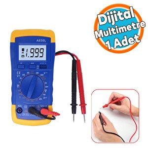 Dijital Multimeter Pens Amper Metre Dijital Pensampermetre Voltaj Dc Alternatif Akım Ölçme Ölçüm