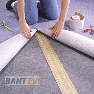 Halı Birleştirme Bandı 10cmx20mt Halı Ekleme Bandı Profesyonel Halı Ek Ütü Bant