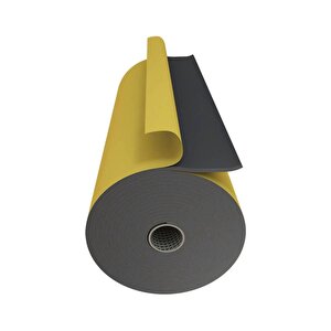 Yapışkanlı Araç Ses Isı Yalıtım İzolasyon Bandı En:100 Cm Kalınlık:5 Mm Uzunluk:1 Metre Kauçuk