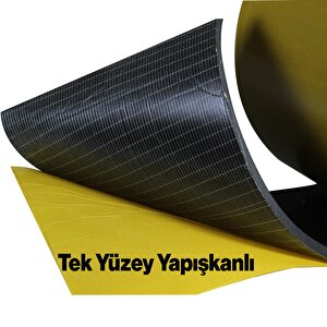 Yapışkanlı Oaraç Ses Isı Yalıtım İzolasyon Bandı En:20 Cm Kalınlık:5 Mm Uzunluk 5 Metre Kauçuk
