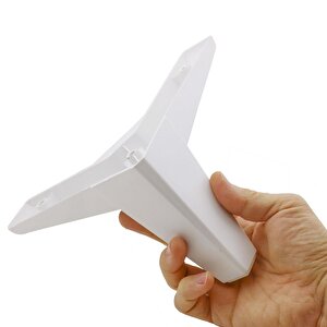 6'lı Set Mobilya Tv Ünitesi Çekyat Koltuk Kanepe Destek Ayağı 14 Cm Beyaz Ayakları