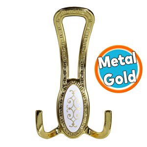 Metal Portmanto Vestiyer Duvar Dolap Elbise Mobilya Kapı Askısı Askılığı Askılık Gold Altın