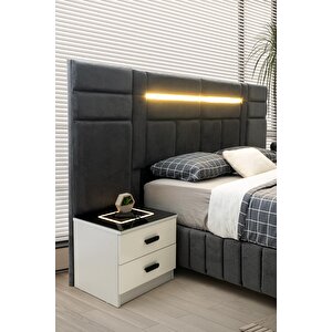 Atlas 100% Mdf Komodin | Ücretsiz Teslimat Ve Kurulum