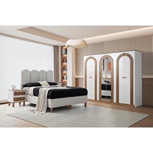Alpina %100 Mdf Yatak Odası Takımı %100 Mdf | Ücretsiz Teslimat Ve Kurulum