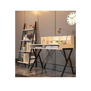 Yanke Çalışma Masası + Kitaplık Aytaşı