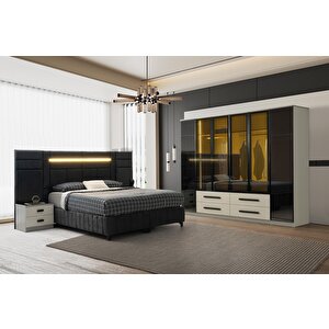 Himalaya %100 Mdf Yatak Odası Takımı %100 Mdf | Ücretsiz Teslimat Ve Kurulum