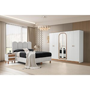 Altay 6 Kapaklı %100 Mdf Gardırop | Ücretsiz Teslimat Ve Kurulum