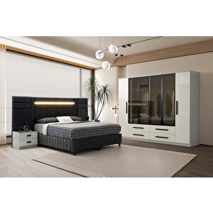 Atlas 6 Kapaklı %100 Mdf Gardırop | Ücretsiz Teslimat Ve Kurulum