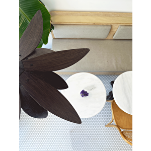Lotus Avize – Ahşap Modern Ve Minimal Tasarım Avize, İskandinav Salon Ve Oturma Odası Aydınlatması