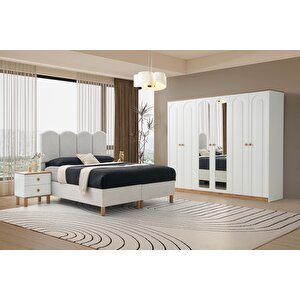 Andes %100 Mdf Yatak Odası Takımı %100 Mdf | Ücretsiz Teslimat Ve Kurulum
