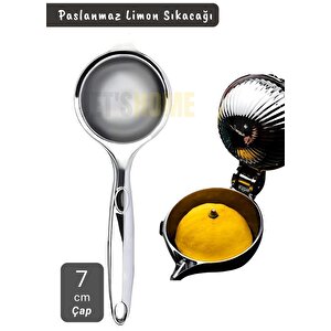 Limon Sıkacağı Paslanmaz Narenciye Sıkacağı Çelik Mandalina Sıkacağı 22 Cm