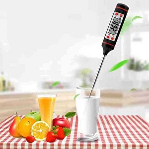Dijital Isı Termometresi Fırın Termometre Mama Termometre Sıvı Termometresi