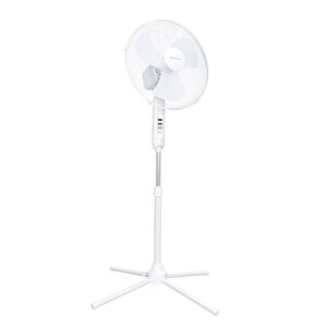 Be-4116 16" Katlanabilir Ayaklı Standlı Vantilatör Beyaz