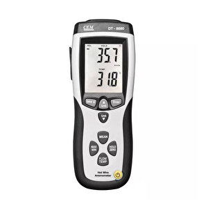 Cem Dt-8880 Teleskobik Problu Rüzgar Ölçer (anemometre)