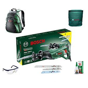 Psa 700 Tilki Kuyruğu Kurban Testeresi + 3 Bıçak + Sırt Çantası + Soğutucu Çanta + Gözlük + Japon