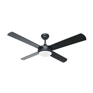 Dlc Levante Bakır Motor 122cm Led Tavan Vantilatörü Siyah