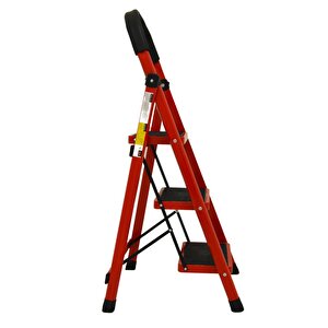 3 Basamaklı Metal Merdiven (1.30 Metre)